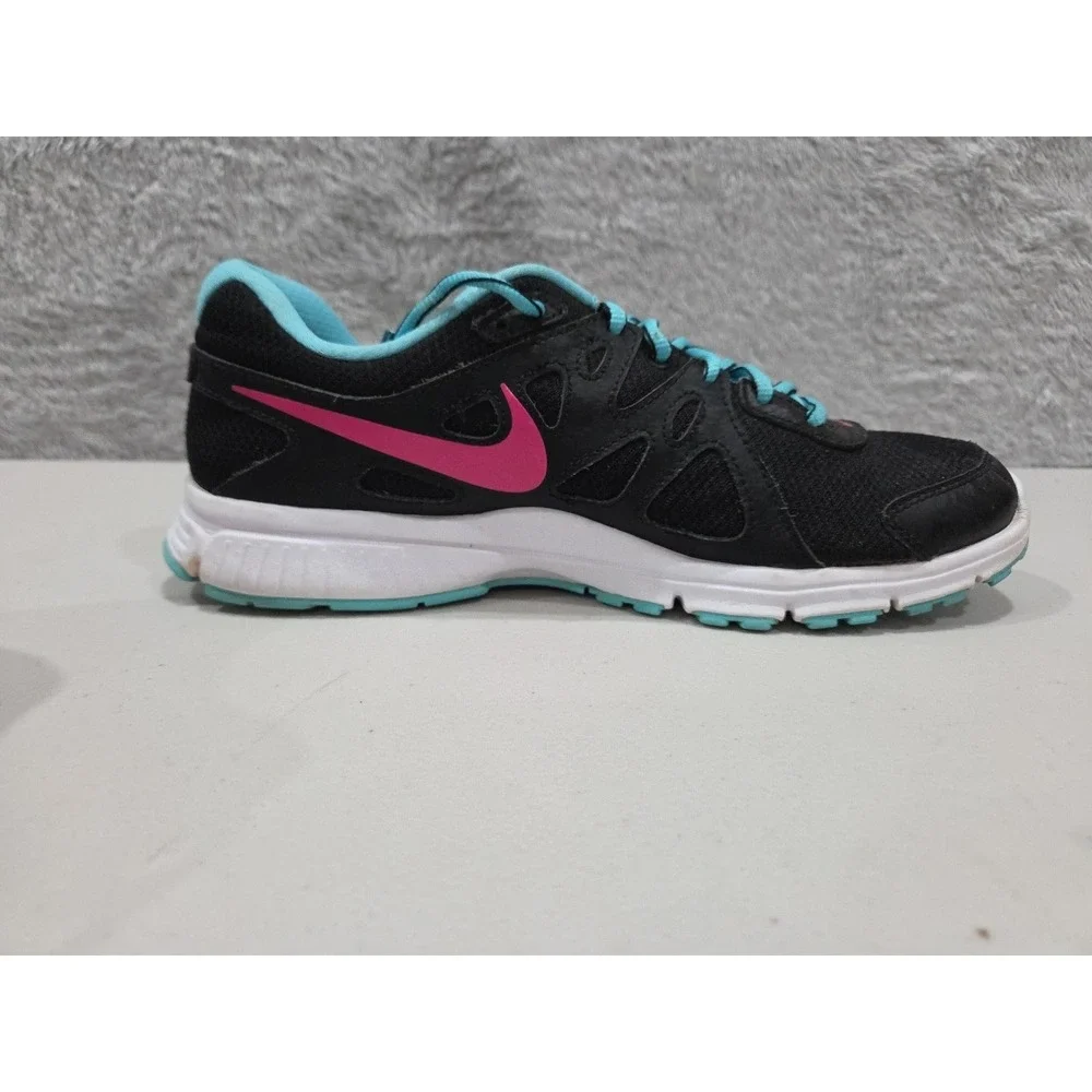 Nike Shoes Womens Sz 11  Revolution 2 Running Sneakers Black Lace Up  554900-019